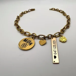 Charm Tag Necklace