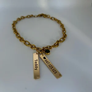 Double Tag Necklace - S
