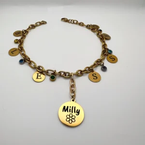Initial Charm Necklace